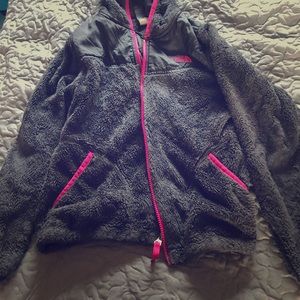 North face fleece jacket girls 10-12